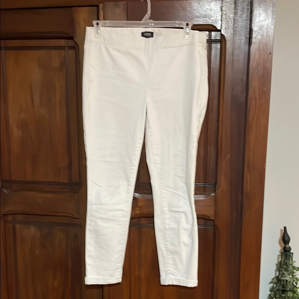 NYDJ Women's White Pants